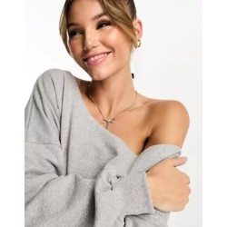 ASOS DESIGN asymmetric oversized sweatshirt